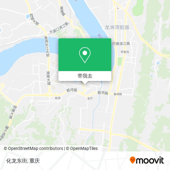 化龙东街地图