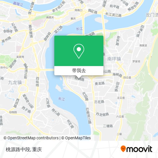 桃源路中段地图