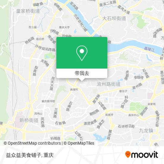 益众益美食铺子地图