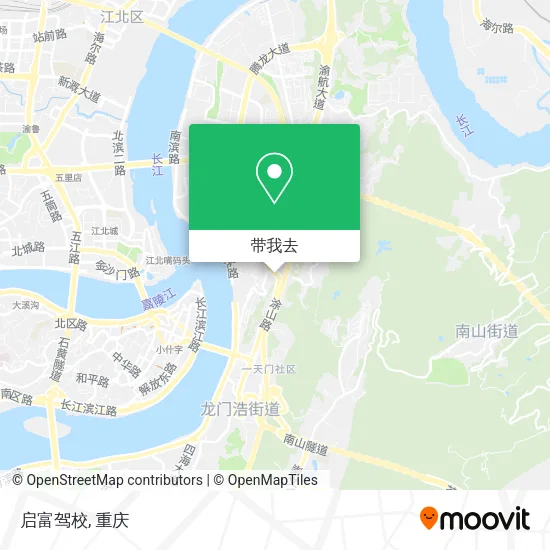 启富驾校地图