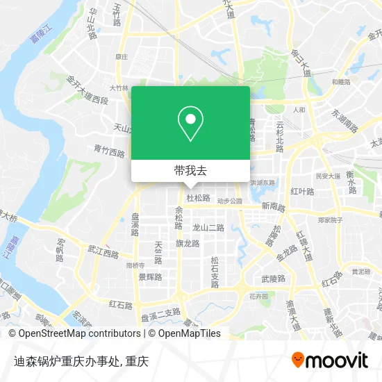 迪森锅炉重庆办事处地图