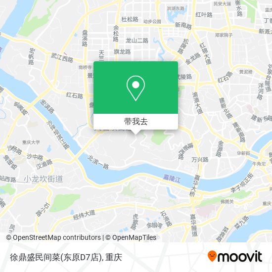 徐鼎盛民间菜(东原D7店)地图