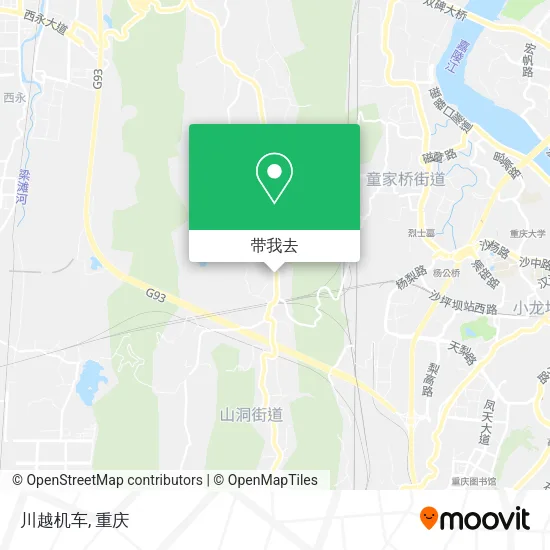 川越机车地图
