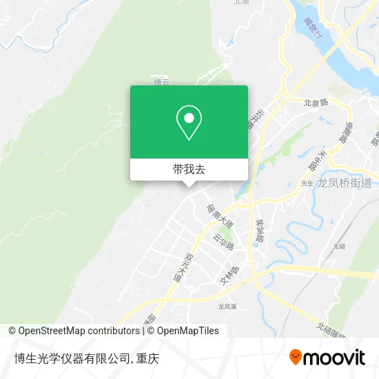 博生光学仪器有限公司地图