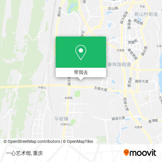 一心艺术馆地图