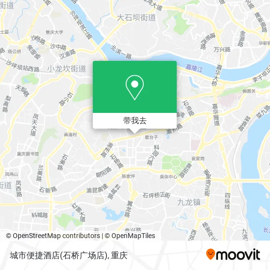 城市便捷酒店(石桥广场店)地图
