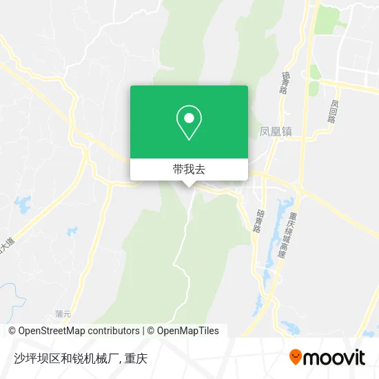 沙坪坝区和锐机械厂地图