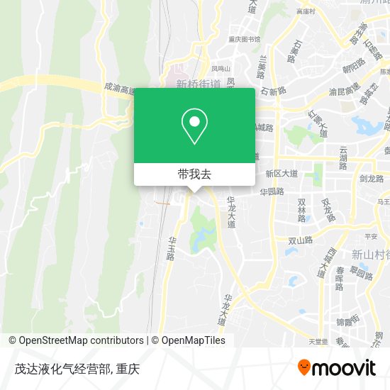 茂达液化气经营部地图
