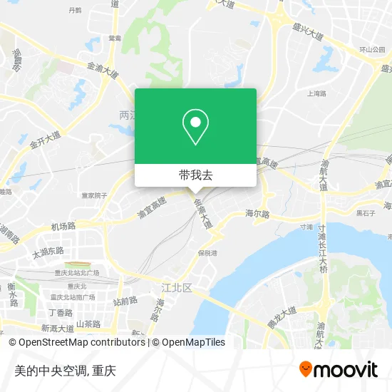 美的中央空调地图