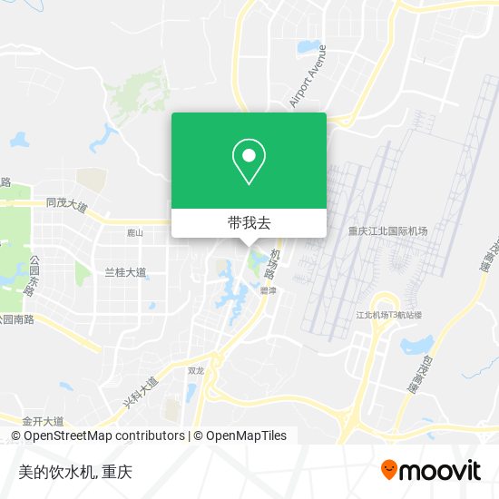 美的饮水机地图