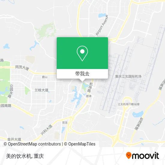 美的饮水机地图