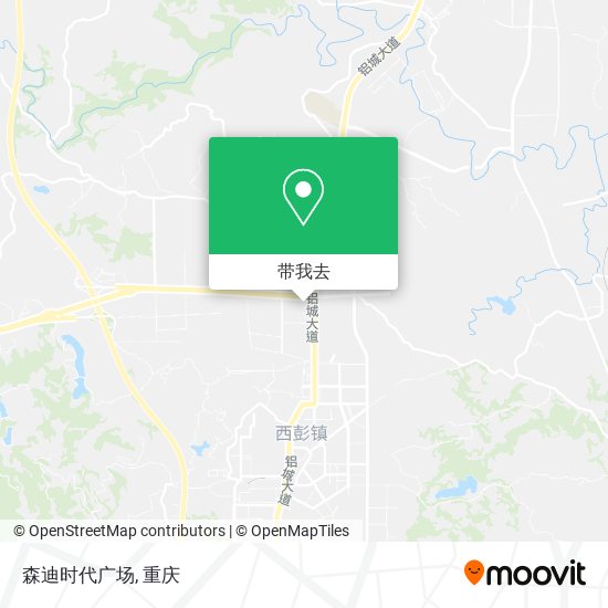 森迪时代广场地图