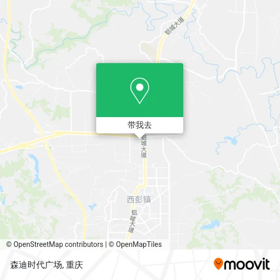 森迪时代广场地图