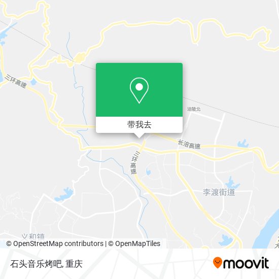 石头音乐烤吧地图