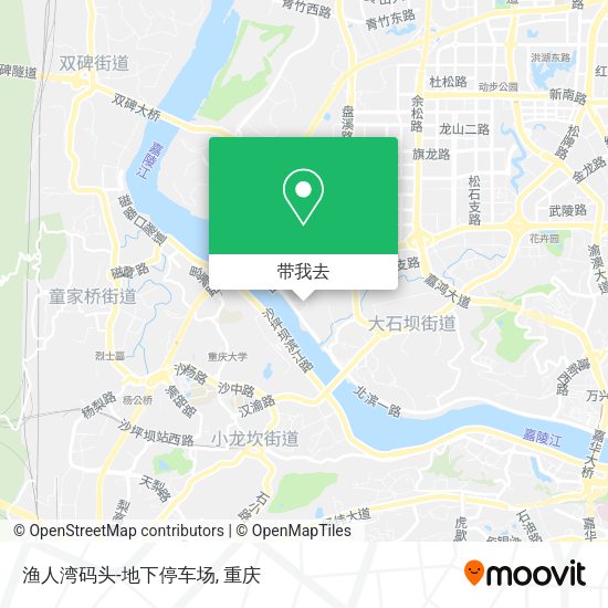渔人湾码头-地下停车场地图