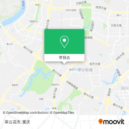 翠云花市地图