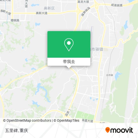 五里碑地图