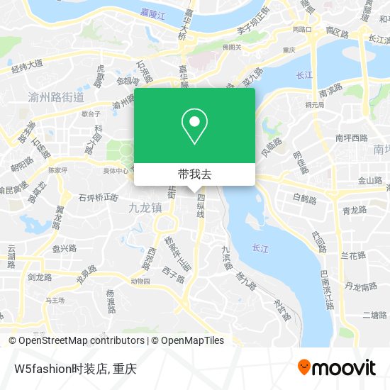 W5fashion时装店地图