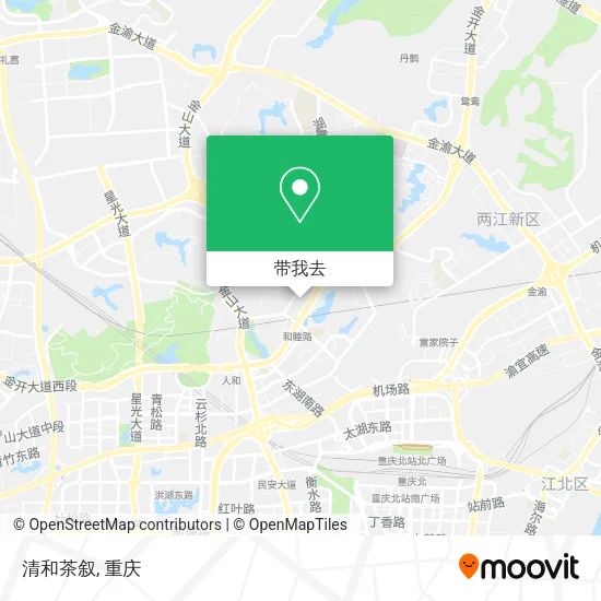 清和茶叙地图