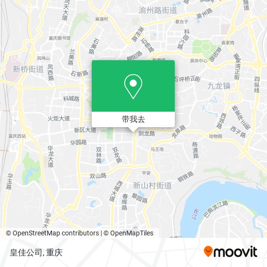 皇佳公司地图