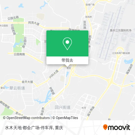水木天地·都会广场-停车库地图