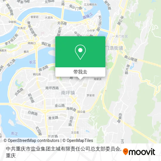 中共重庆市盐业集团主城有限责任公司总支部委员会地图