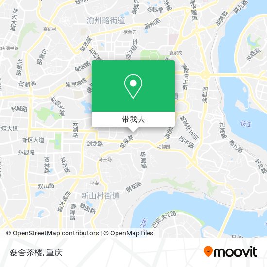 磊舍茶楼地图