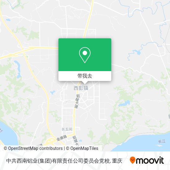 中共西南铝业(集团)有限责任公司委员会党校地图