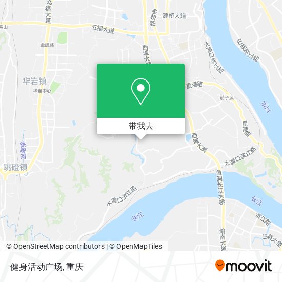 健身活动广场地图