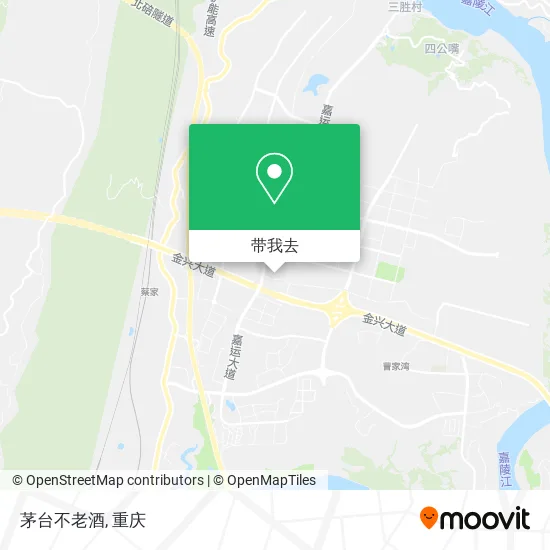 茅台不老酒地图