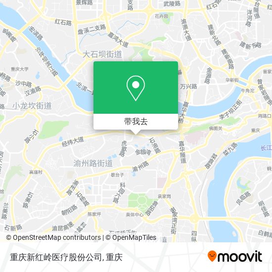 重庆新红岭医疗股份公司地图
