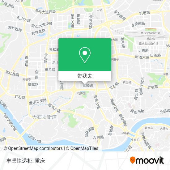 丰巢快递柜地图