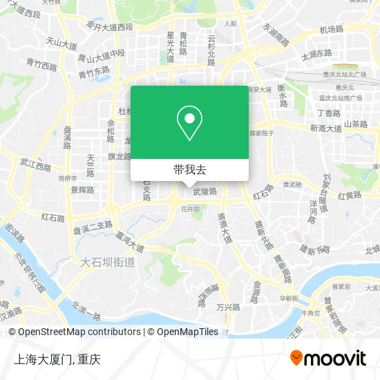 上海大厦门地图