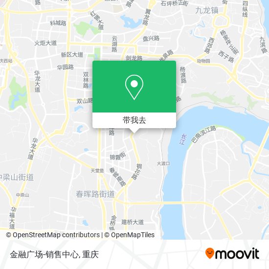 金融广场-销售中心地图