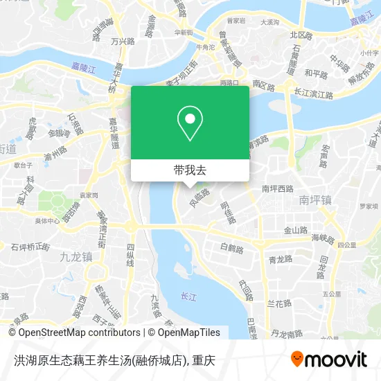 洪湖原生态藕王养生汤(融侨城店)地图
