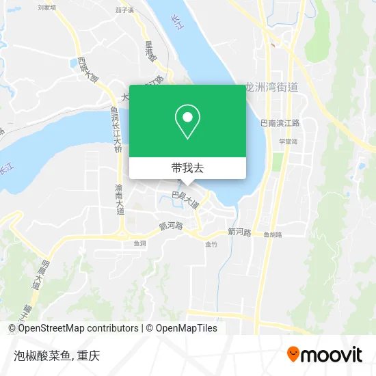 泡椒酸菜鱼地图