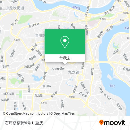 石坪桥横街6号1地图