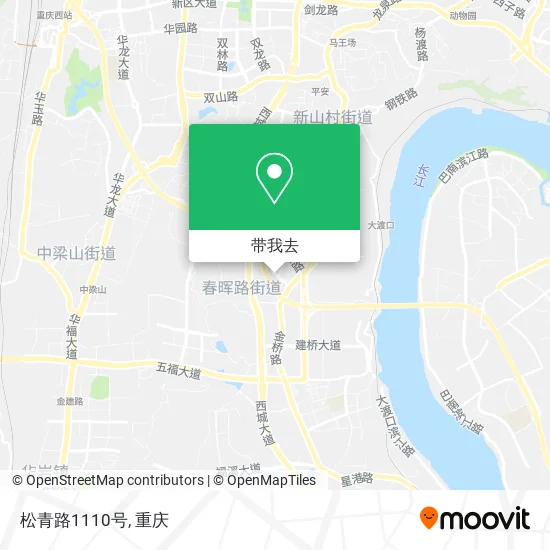 松青路1110号地图