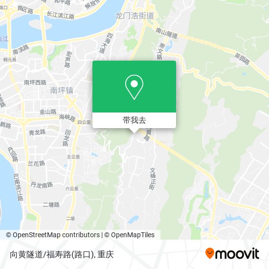 向黄隧道/福寿路(路口)地图