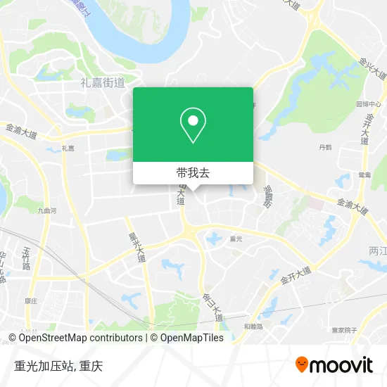 重光加压站地图