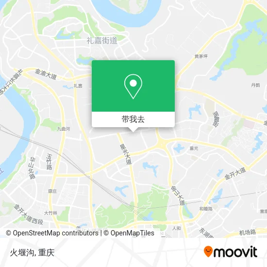 火堰沟地图