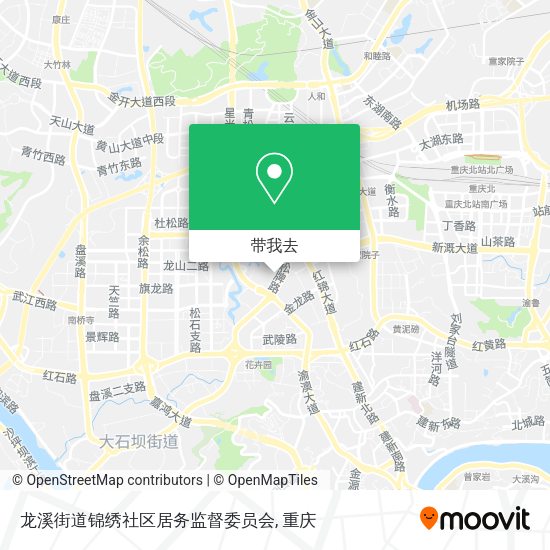 龙溪街道锦绣社区居务监督委员会地图
