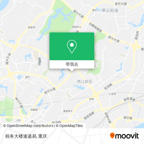 税务大楼速递易地图