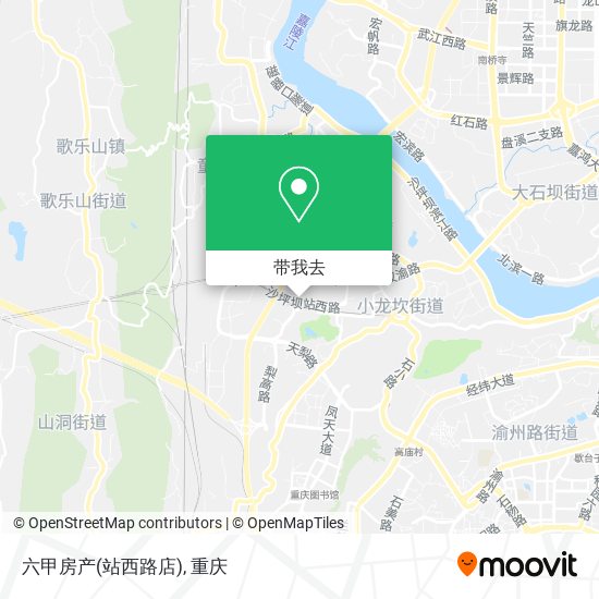 六甲房产(站西路店)地图
