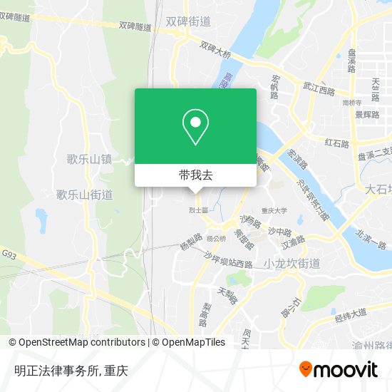 明正法律事务所地图
