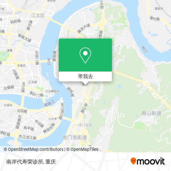 南岸代寿荣诊所地图