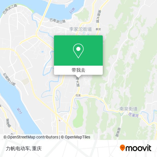 力帆电动车地图