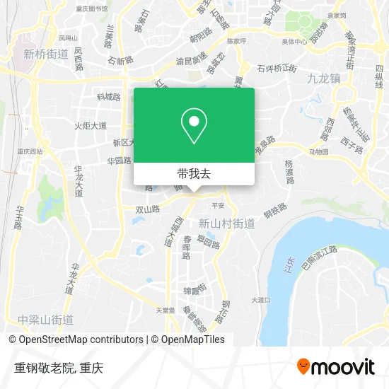 重钢敬老院地图