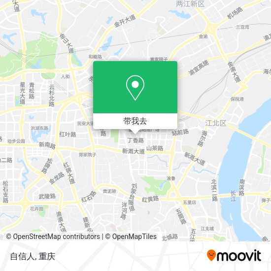 自信人地图