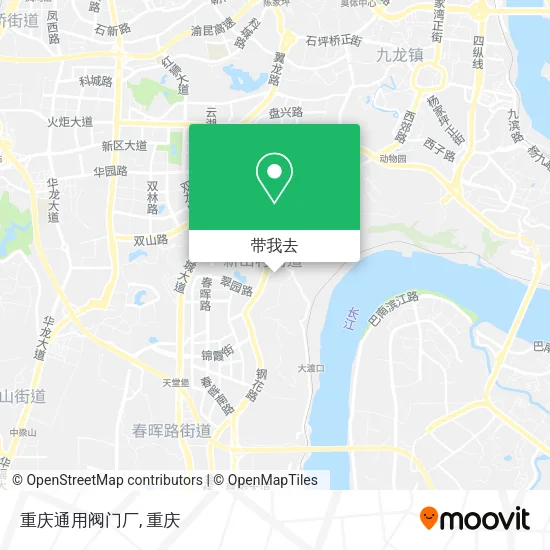 重庆通用阀门厂地图